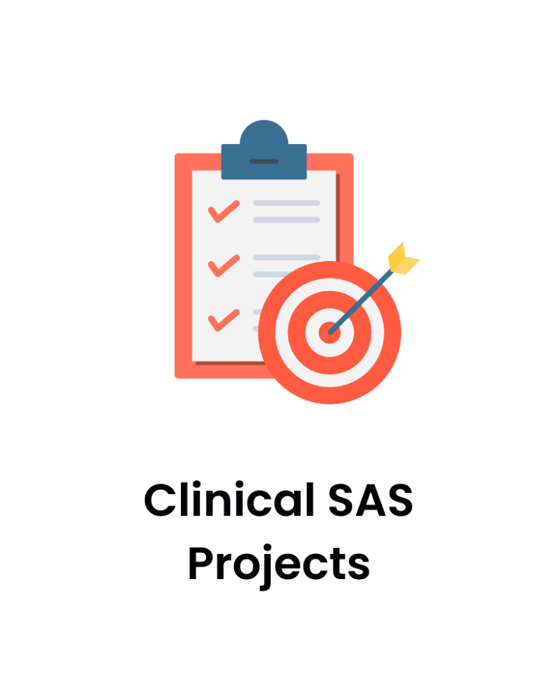 Clinical SAS Projects Image -Clinical SAS Training In Hyderabad